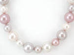 multi pink pearl necklace multi pink pearl necklace