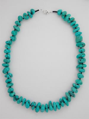 blue turquoise necklace