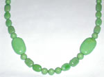 Apple Green Turquoise Necklace