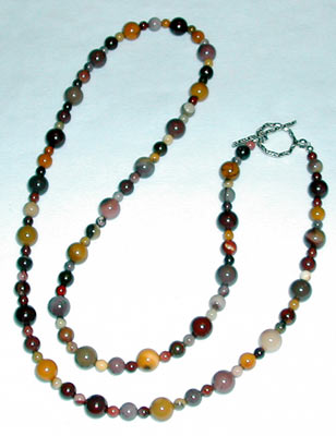 Moukaite Gemstone Necklace Moukaite Gemstone Necklace