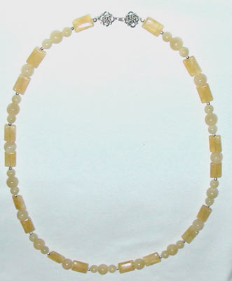 Yellow Calcite Necklace