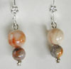 Crazy lace agate earrings