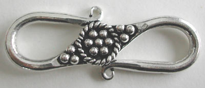 Sterling Silver S Hook Clasp #191