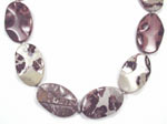 jasper large oval necklace