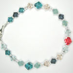 turquoise crystal bracelet