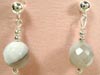 botswana agate earrings