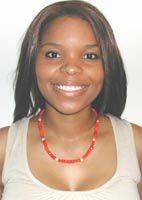 orange coral necklace