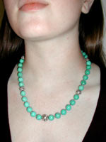 handmade turquoise necklace