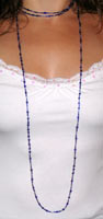 long seed bead necklace