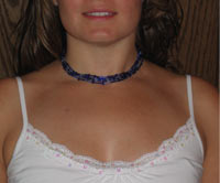 short seed bead necklace