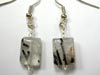 tourmalated quartz earrings