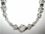 Swarovski Austrian clear crystal necklace