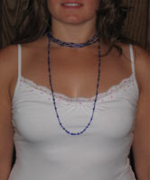 medium length seed bead necklace
